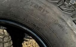 2023 Ford Bronco Goodyear Territory – LT315/70R17 take off tires